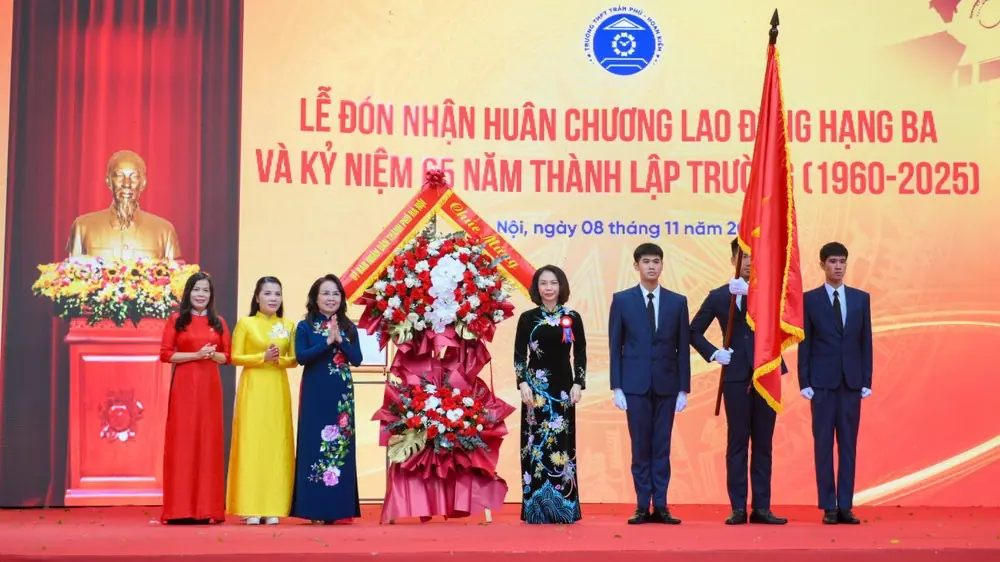 Trường THPT Trần Phú kỷ niệm 65 năm thành lập